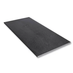 Merlyn Truestone Rectangle Tray Graphite Slate Black 1500 X 900mm