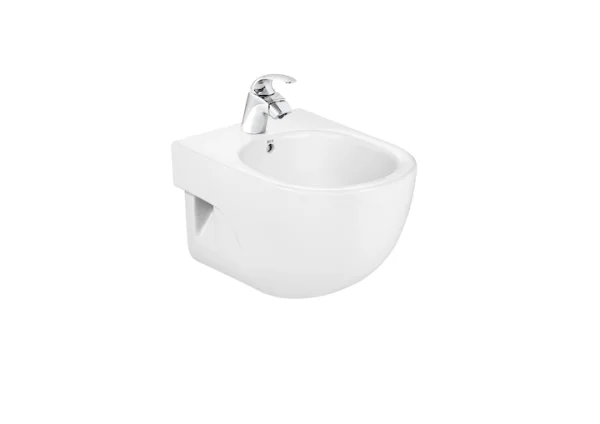 Roca Meridian-n Compact Wall Hung Bidet - 1 Taphole