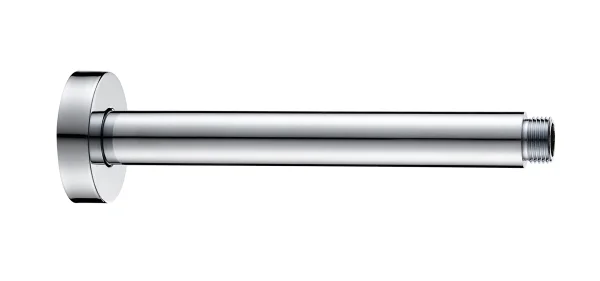 Saneux Cos 100mm Round Ceiling Mounted Shower Arm - Chrome