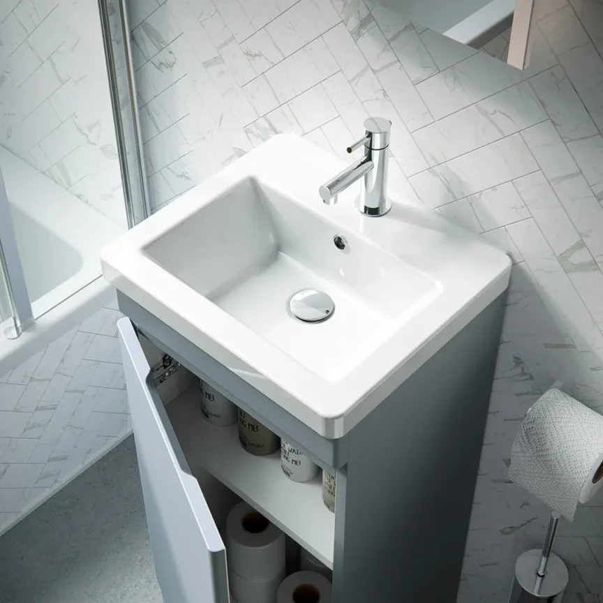 Saneux Air 40x35cm Washbasin 1th detail view - Image 2