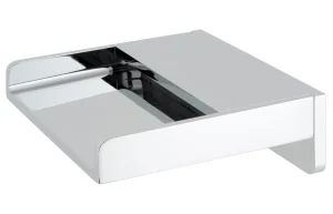 Vado Synergie Waterfall Bath Spout Wall Mounted Chrome