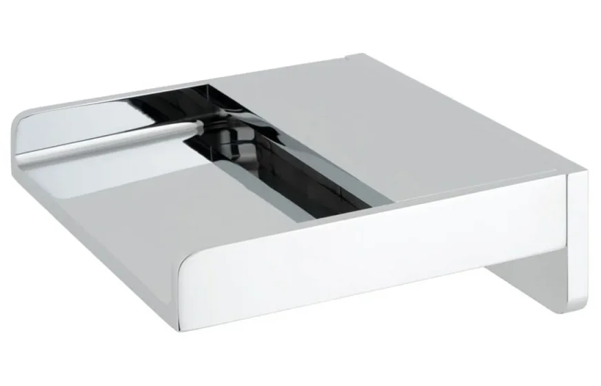 Vado Synergie Waterfall Bath Spout Wall Mounted Chrome product image - Image 1