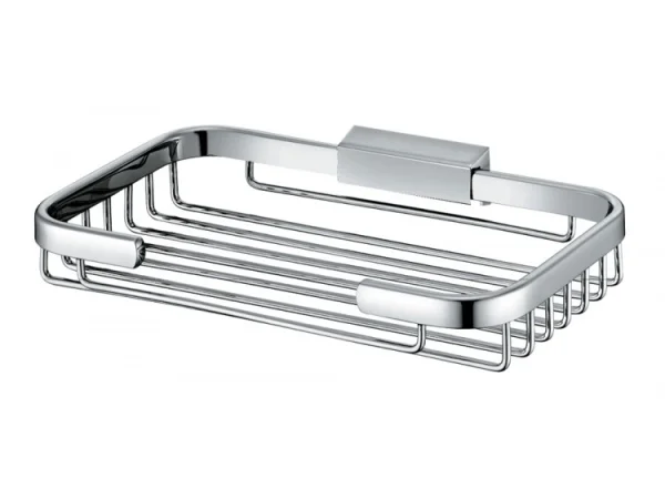 Vado Basket Large Rectangular Wall Mounted Chrome