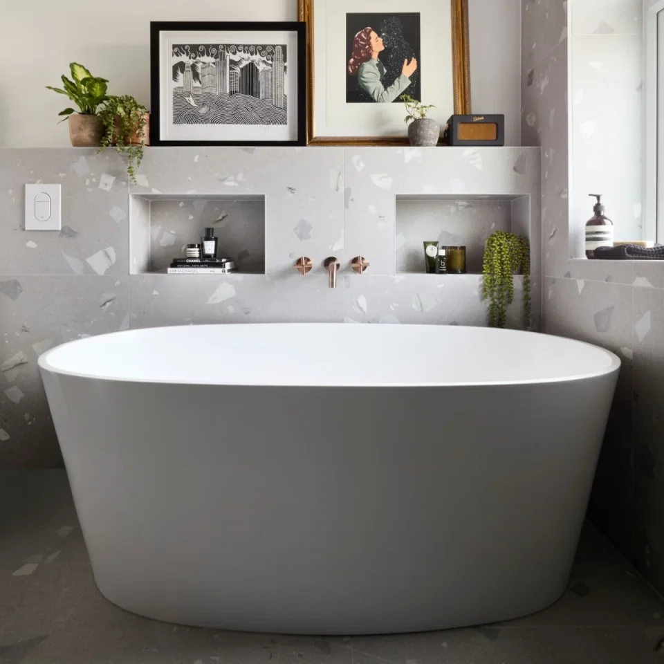 Bc Designs Sorpressa Bath 1510 X 760 (no Waste) Matt White detail view - Image 3