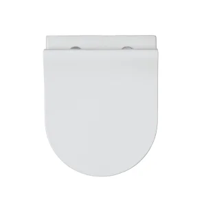 Crosswater Glide Ii Soft Close Seat 46 Matt White