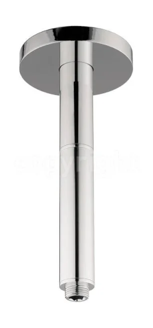 Crosswater Rex Ceiling Shower Arm 200mm Chrome detail view - Image 3